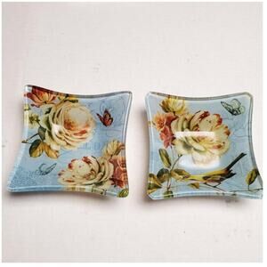 Portfolio Spring Square Glass Floral Serving‎ Bowl Replacement